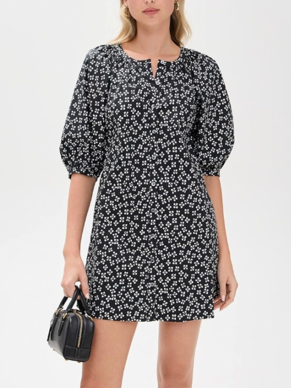STAUD Vincent Mini Dress